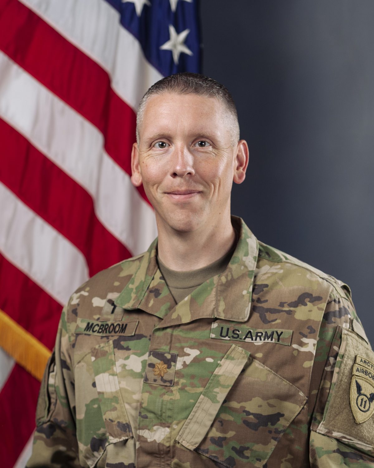 Major Philip McBroom, U.S. Army Chaplain